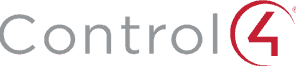 The Control4 logo features the word "Control" in gray letters followed by a red number 4 encircled by a red, partial oval—perfect for smart home solutions including Blackout Shades and advanced Windows Coverings.