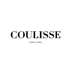 The image features the word "COULISSE" in large, bold black letters with "since 1992" in smaller type below, all centered on a white background—perfect for those seeking premium windows treatments in Miami-Dade County, FL.