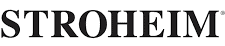 The image displays the word "STROHEIM" in bold, black, uppercase serif letters on a white background, reminiscent of luxury windows treatments Miami-Dade County, FL is known for.